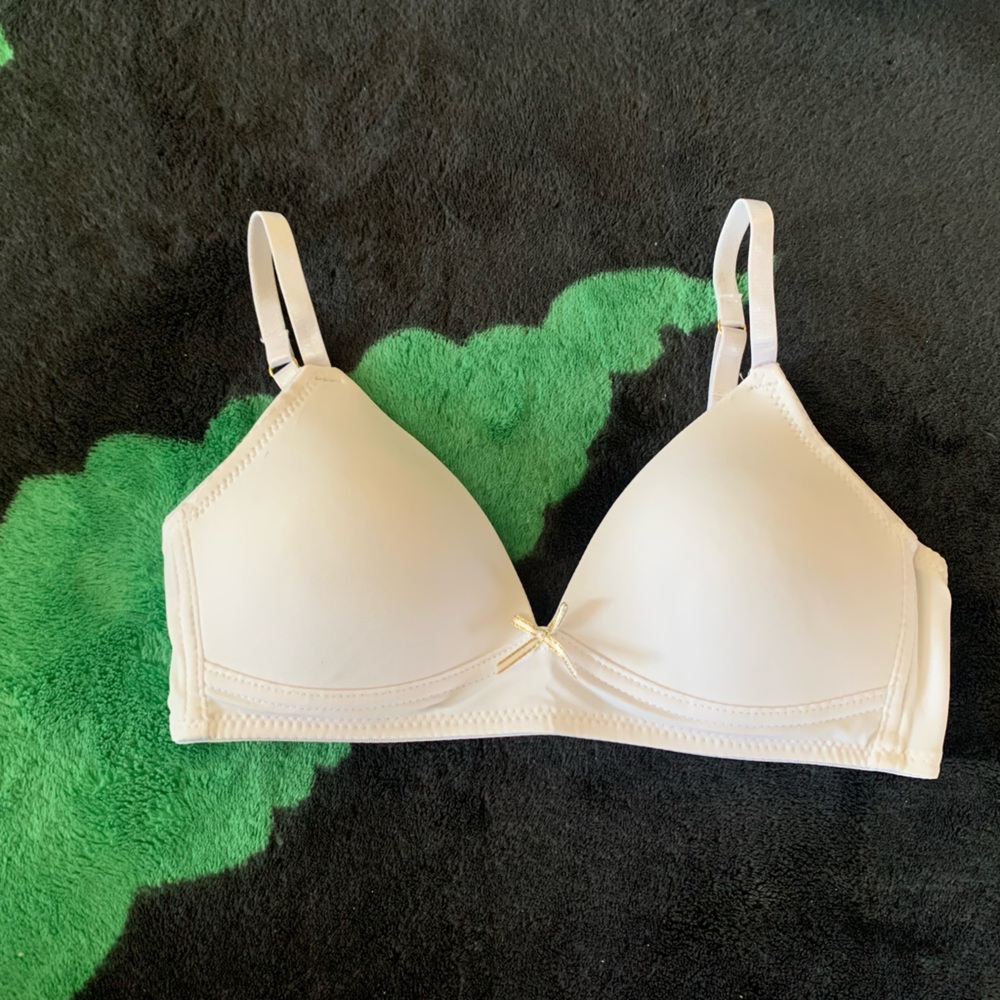 Nicole Miller Cream Molded Cup Bra Smooth Padded Intimates